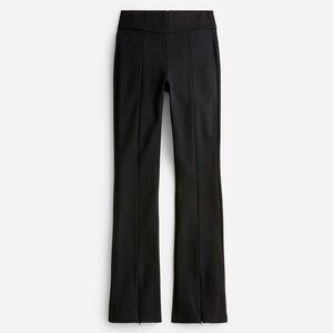 J. Crew Flare-leg trouser in Italian Ponte: Black (L) NWT